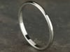 Wedding Band in 10K White Gold, 2MM