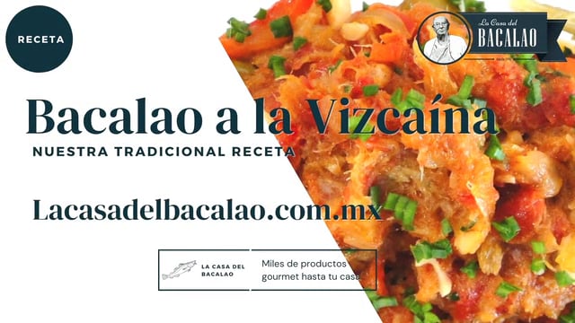 Receta bacalao a la vizcaina Original on Vimeo