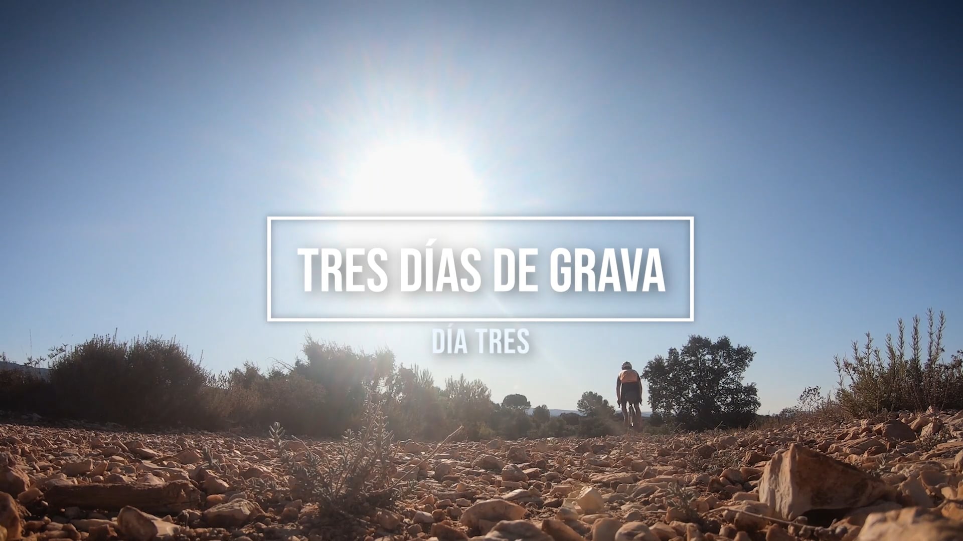 Tres días de grava - Día tres (Three days of gravel - Day three)