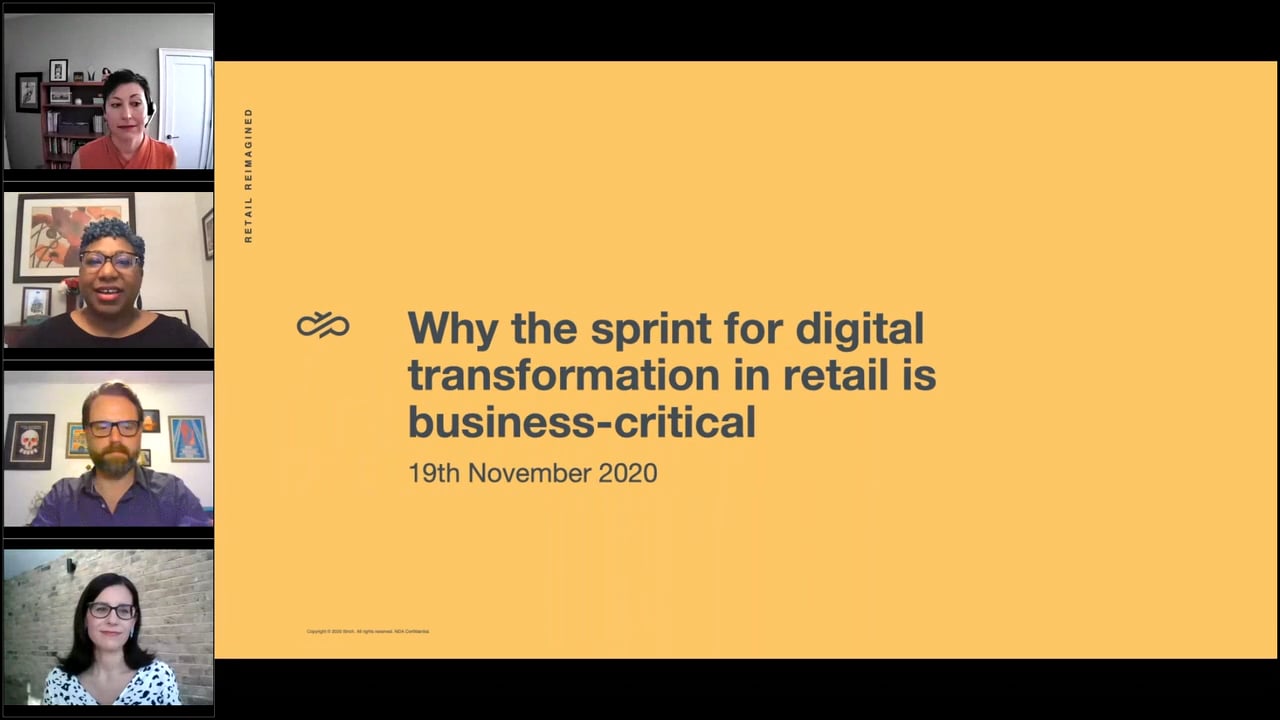 Why the sprint for digital transformation in retail is business-critical