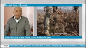 Boban Minic parla de la fi de la guerra de Bòsnia al NEX de La Xarxa