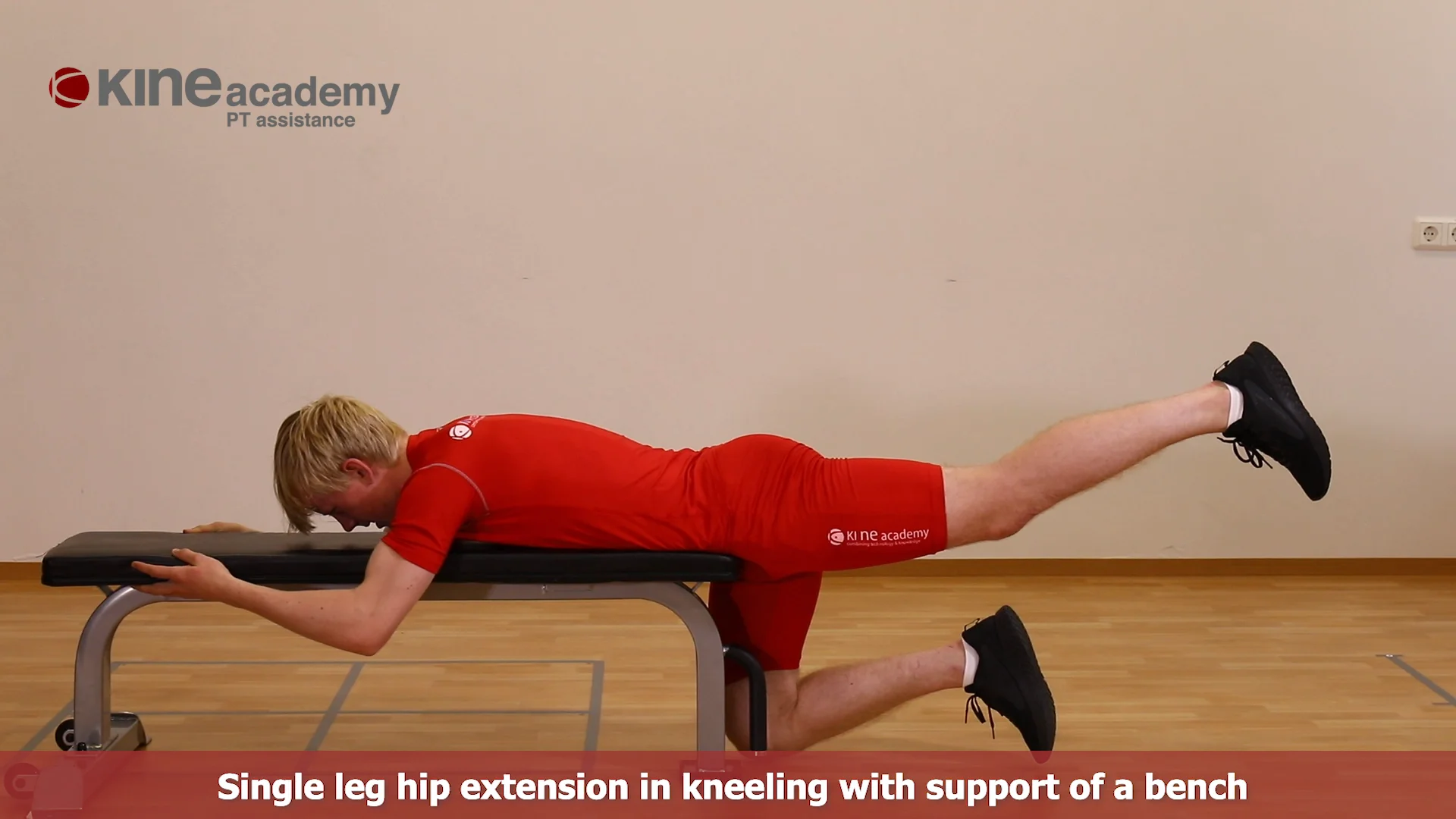 Standing Leg Extension - banded on Vimeo