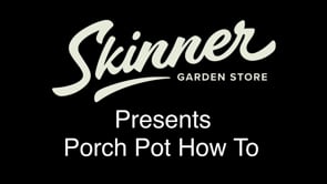Winter Porch Pot Instructions