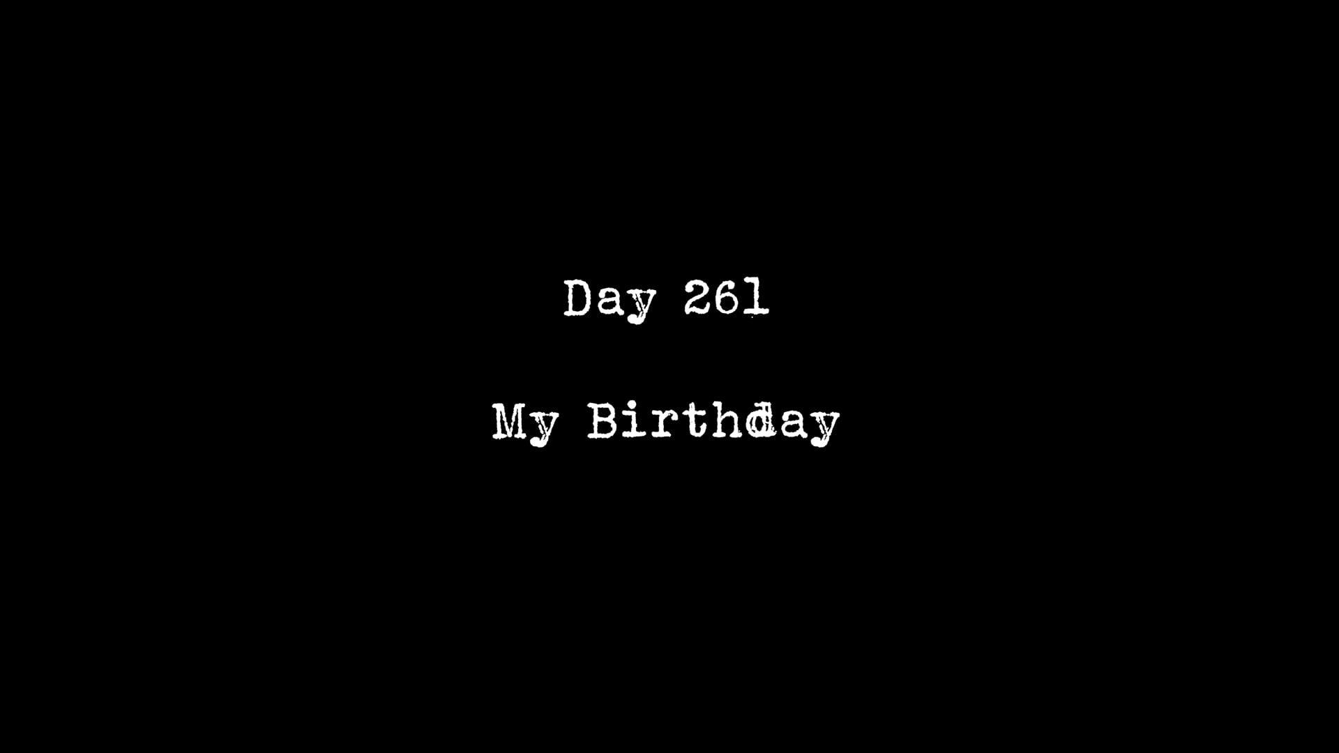 My Malkovich Birthday