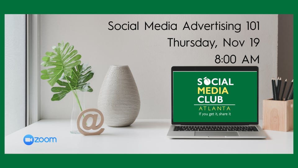 Social Media Workshop: Paid Social Advertising101 #SMCATL