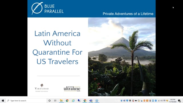 Ultra-Luxe Journeys to Latin America -The most up-to-date travel information