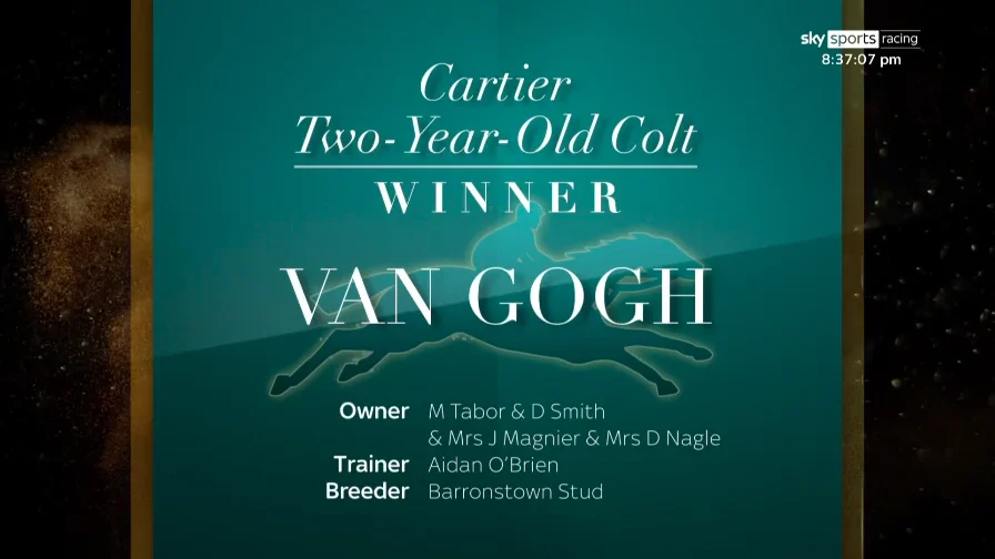 Van Gogh American Pharoah Cartier Champion 2YO Colt