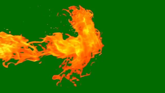 burning fuse 2 green screen \after effects \ chroma key 