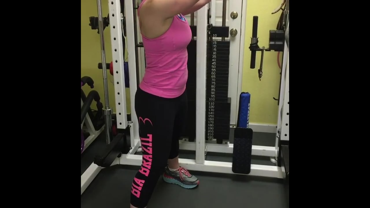 Best exercises for losing weight-Single arm push