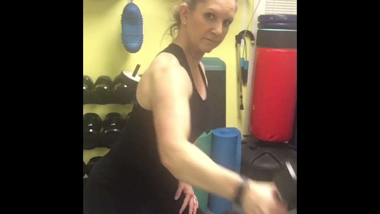 Functional workout-Shoulder external rotations