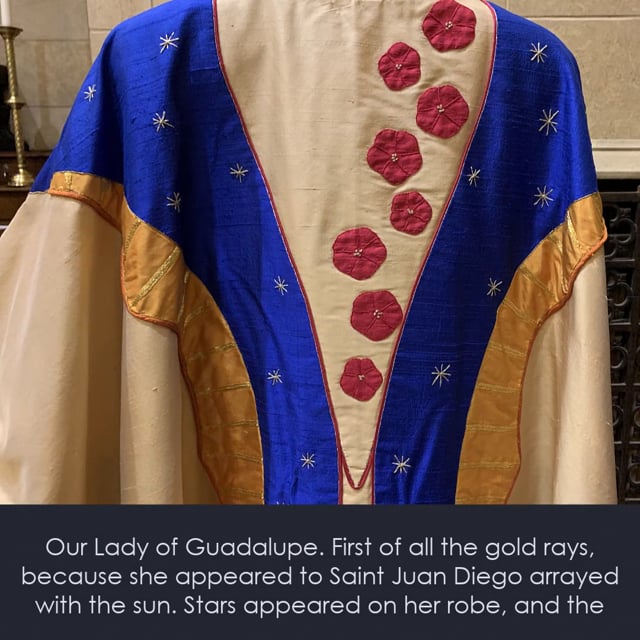 Our Lady of Guadalupe Vestment