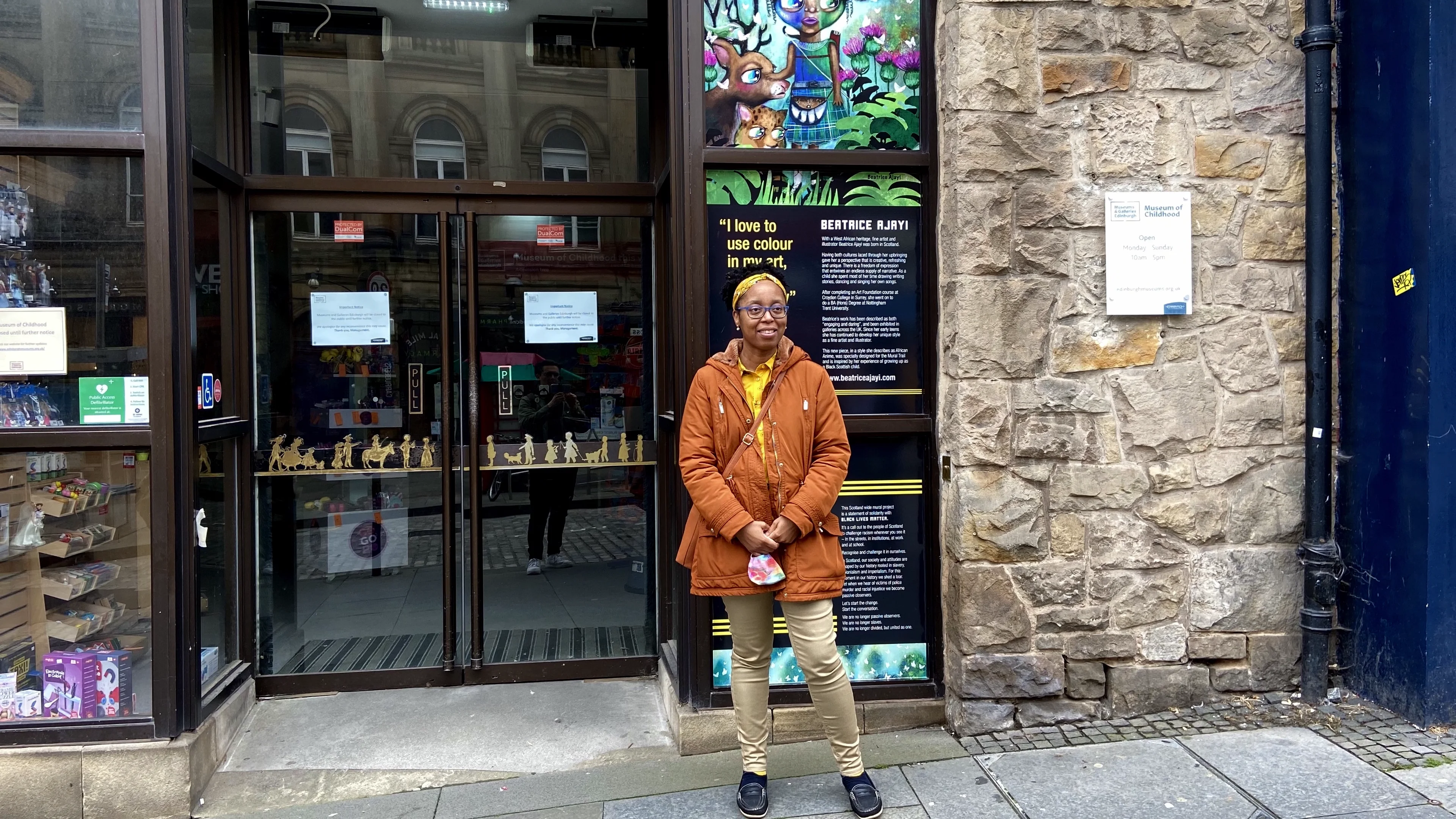 Beatrice Ajayi s work at Museum of Childhood Edinburgh