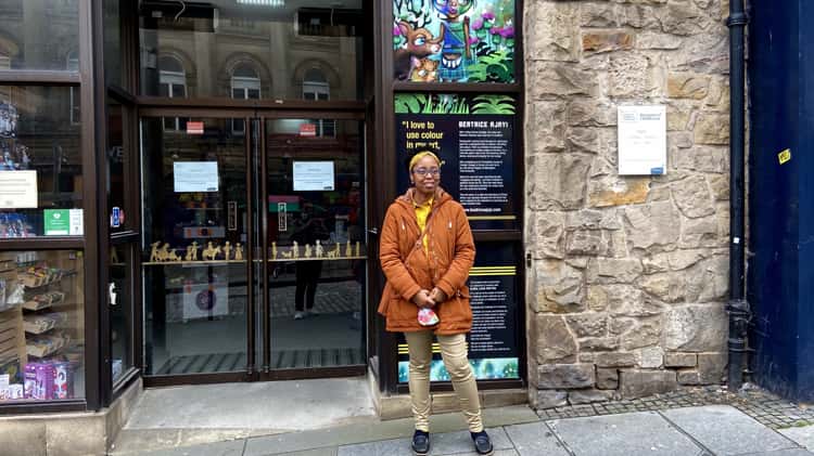 Beatrice Ajayi s work at Museum of Childhood Edinburgh