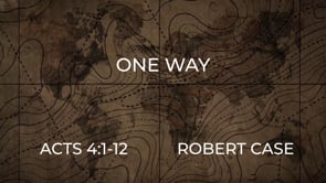 One Way